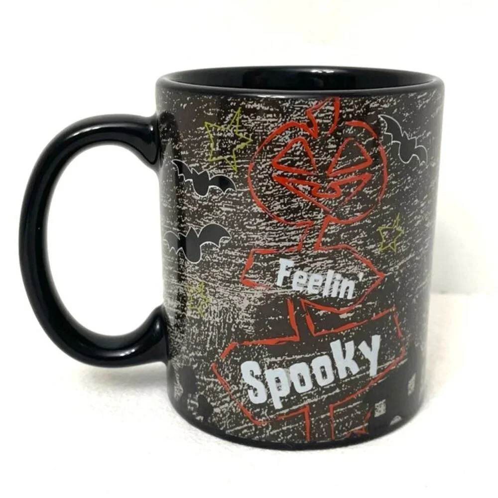 Disney Minnie Mouse Mug Halloween Feelin' Spooky Trick‎ or Treat 8 oz Coffee Tea